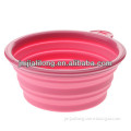 Collapsible Silicone dog food container